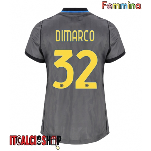 Inter Milan Federico Dimarco #32 Terza Maglia Femmina 2026-27 Manica Corta